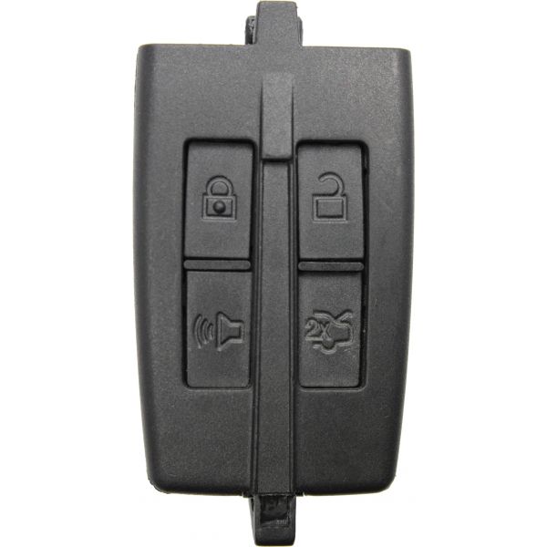 *SHELL & PAD ONLY* 2009 - 2012 Ford/Lincoln 4 Button Smart Remote Casing - M3N5WY8406