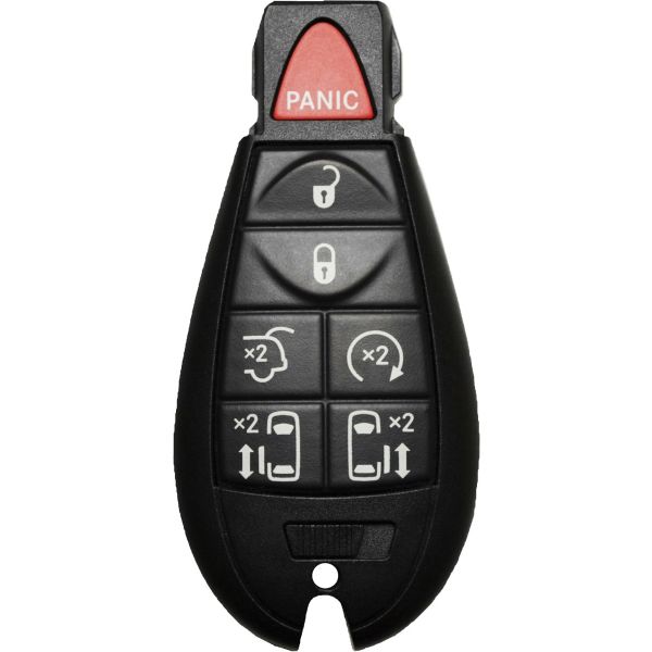 2011 - 2016 Chrysler Town & Country 7 Button Proximity Fobik Key - Emergency key included - IYZ-C01C