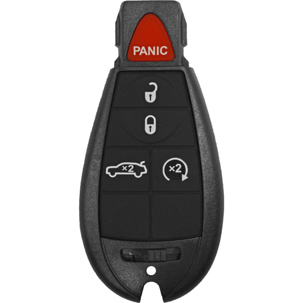 2008 - 2010 Chrysler 300 5 Button Fobik w/ Remote Start - Emergency key included - M3N5WY783X