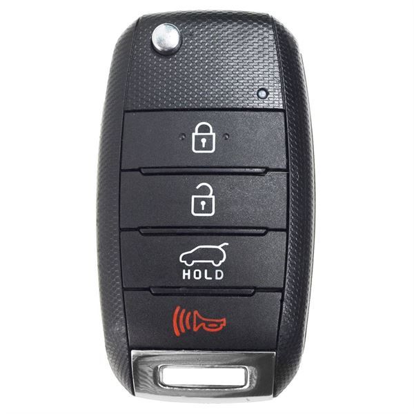 2018 - 2019 Kia Sorento 4 Button Keyless Entry Flip Remote w/ Hatch - OSLOKA-910T (UMD1)