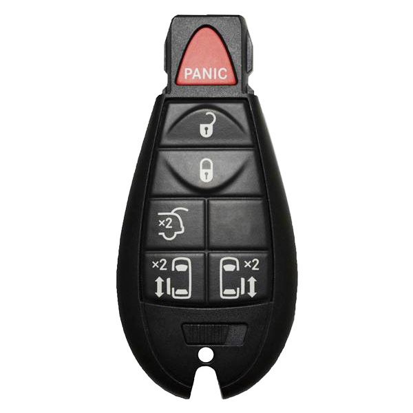 2008 - 2016 Chrysler Town & Country 6 Button Proximity Fobik Key - Emergency key included - IYZ-C01C