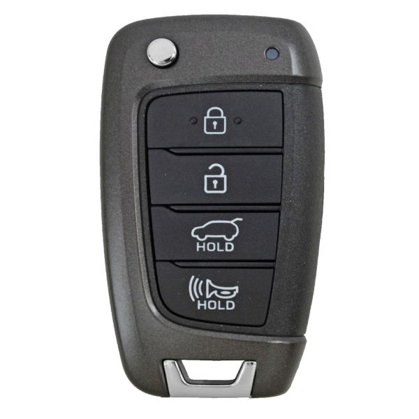 2018 - 2021 Hyundai Kona 4 Button Flip Remote W  Hatch - Osloka-450t (os)