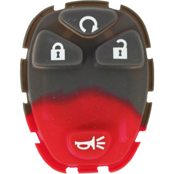 *PAD ONLY* GM 4 Button Keyless Entry Remote Pad w/ Remote Start - KOBGT04A