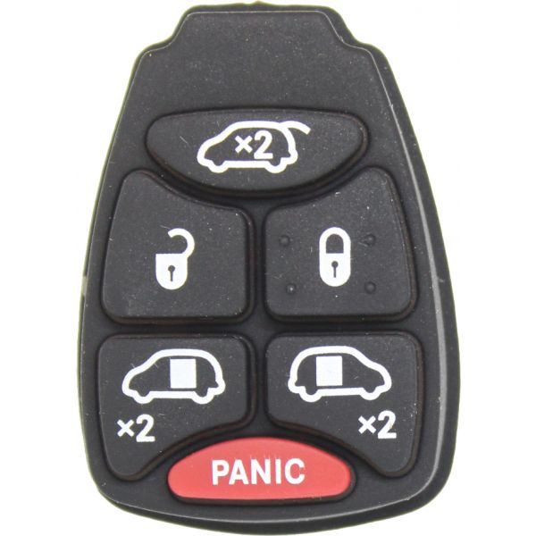 *PAD ONLY* Chrysler & Dodge 6 Button Remote Head Key Pad w/ Duel Power Sliding Doors - M3N5WY72XX