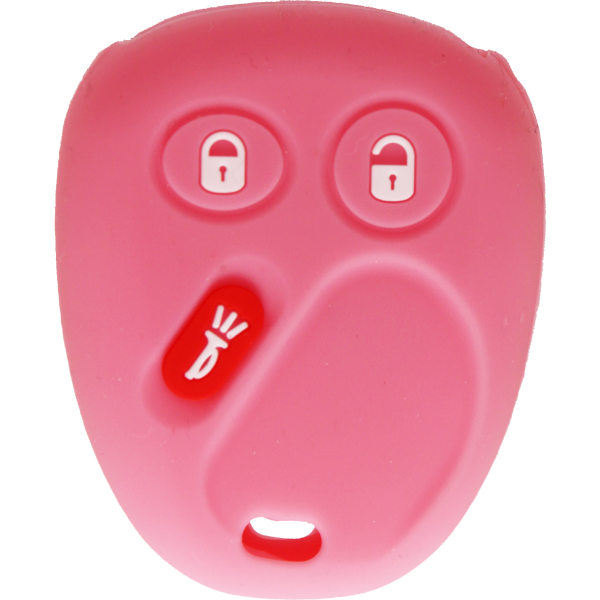 *PROTECT YOUR REMOTE* GM 3 Button Keyless Entry Remote Silicone Cover - Pink