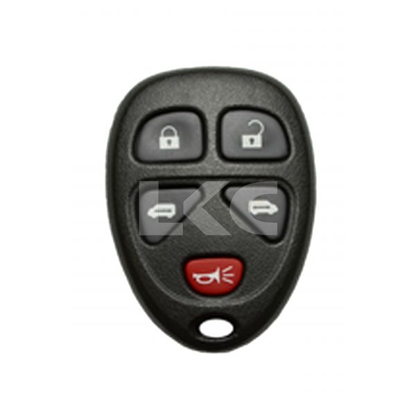 2005 - 2011 GM 5 Button Keyless Entry Remote Fob w/ Duel Sliding Doors - KOBGT04A