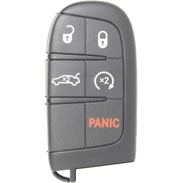 2015 - 2017 Chrysler 200 5 Button Smart Remote w/ Remote Start - Emergency Key Included - M3M-40821302