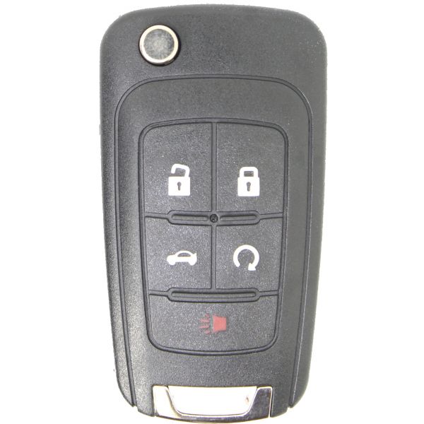 NEW For Chevy GM Replacement Switchblade Flip Key 5 Buttons Remote Fob 13504199 