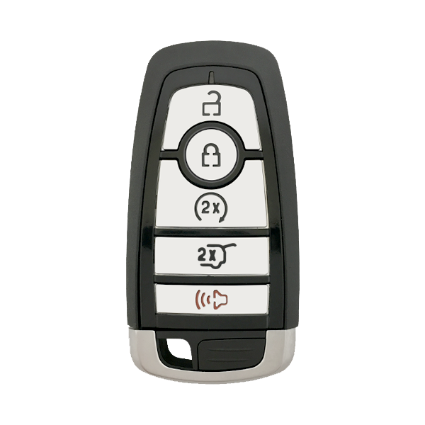 2018 - 2022 Ford 5 Button Smart Key w/ Hatch - Emergency Key Included - M3N-A2C931426