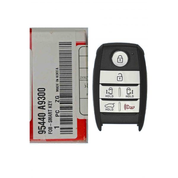 *NEW OEM* 2015 - 2019 Kia Sedona 6 Button Smart Remote - Emergency Key Included - SY5YPFGE06