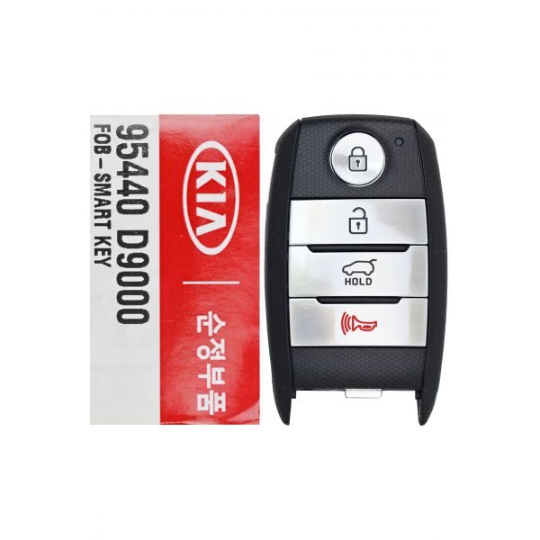 *NEW OEM* 2016 - 2019 Kia Sportage 4 Button Smart Remote w/ Hatch - Emergency Key Included - TQ8-FOB-4F08