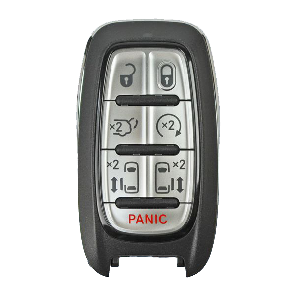 2017 - 2019 Chrysler Pacifica 7 Button Smart Remote - Emergency Key Included - M3N-97395900 