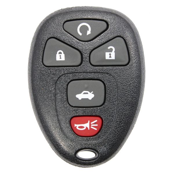 2004 - 2013 NEW Replacement GM 5 Button Keyless Entry Remote Fob w/ Remote Start - KOBGT04A
