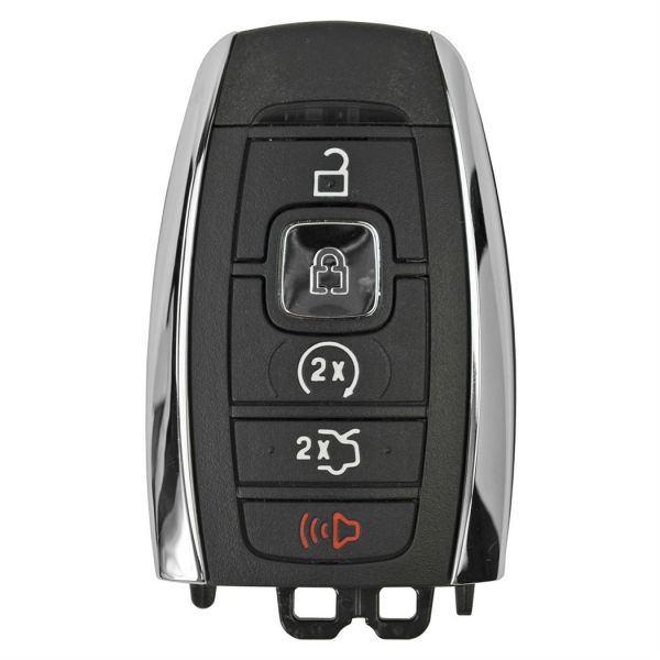 2017 - 2021 Lincoln 5 Button Smart Remote - Emergency Key Included - 902Mhz - M3N-A2C94078000