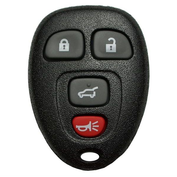 2007 - 2017 OEM GM 4 Button Keyless Entry Remote w/o Remote Start (Liftgate) - OUC60270, OUC60221