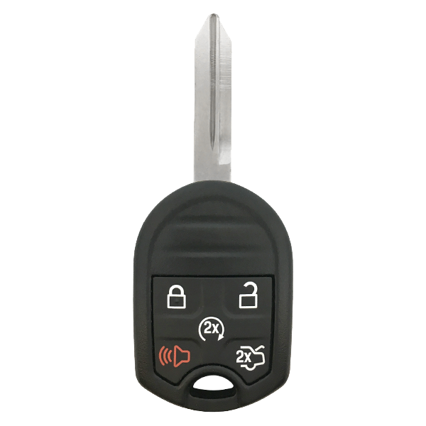 2011 - 2019 Ford & Lincoln 5 Button Remote Head Key w/ Remote Start - 80BIT - CWTWB1U793, OUCD6000022