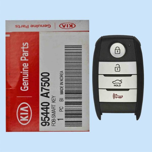 *NEW OEM* 2014 - 2016 Kia Forte 4 Button Smart Remote - Emergency Key Included - CQOFN00040