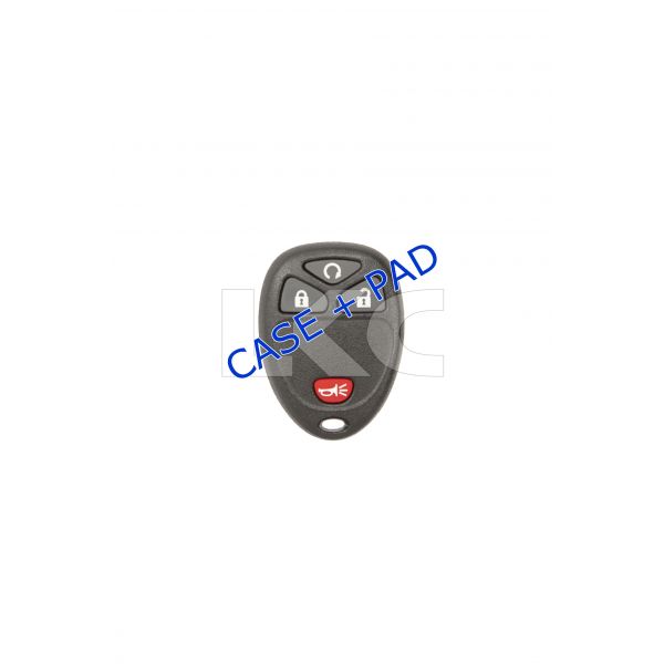 Replacement Remote Case Button Pad Green OUC60270 Cadillac Chevy Buick GMC 