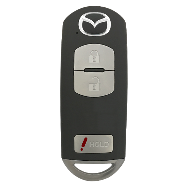 2010 - 2012 Mazda 3 Button Smart Remote - Emergency key included - WAZX1T763SKE11A03