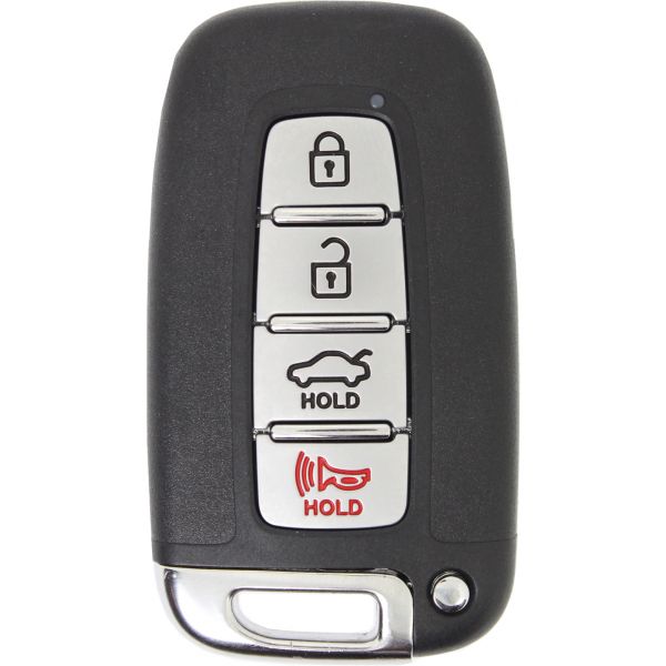 2011 - 2013 OEM Kia 4 Button Smart Key w/ Trunk - Emergency Key Included - SY5HMFNA04