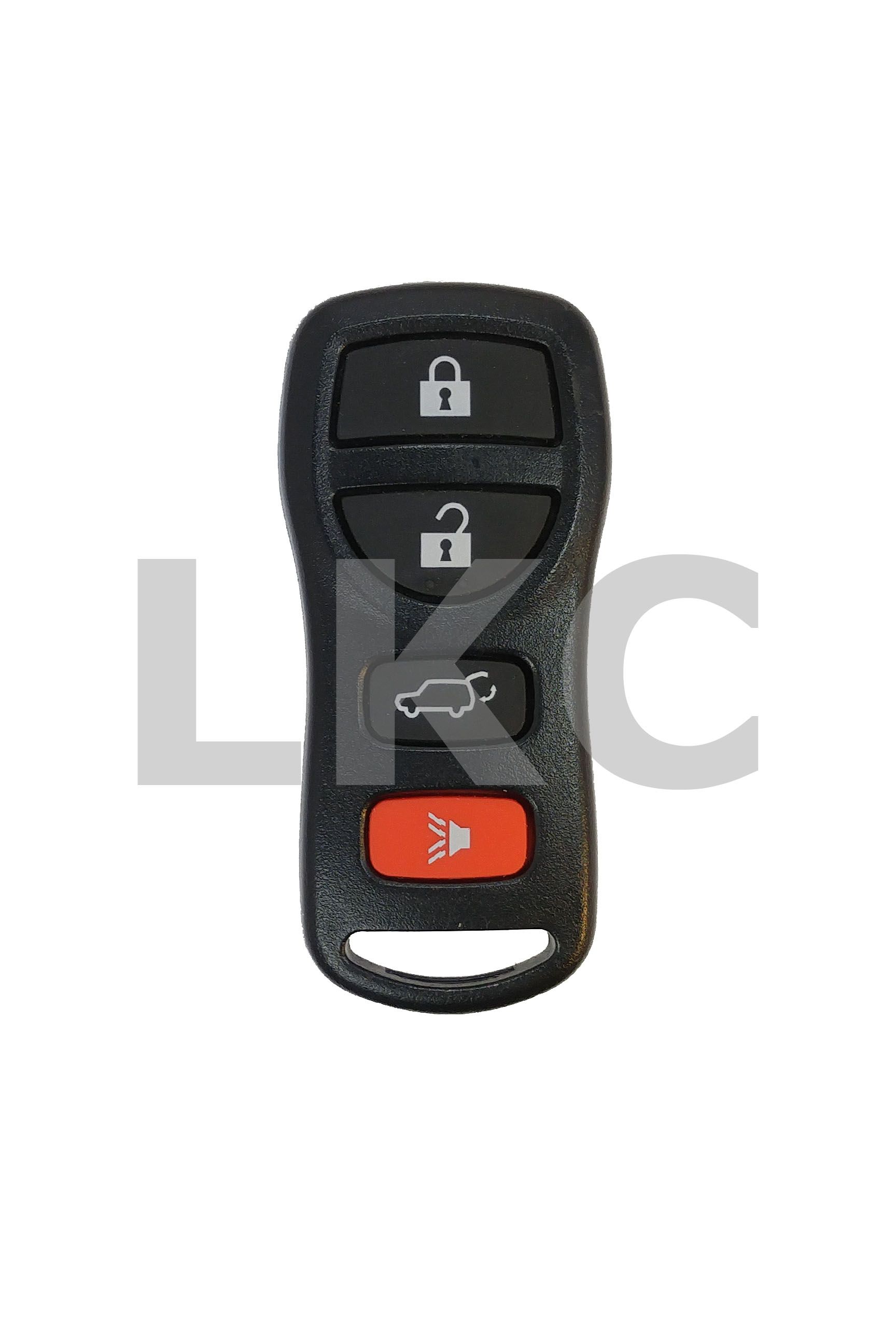 2004 2012 Nissan Infiniti 4 Button Keyless Entry Remote Fob w