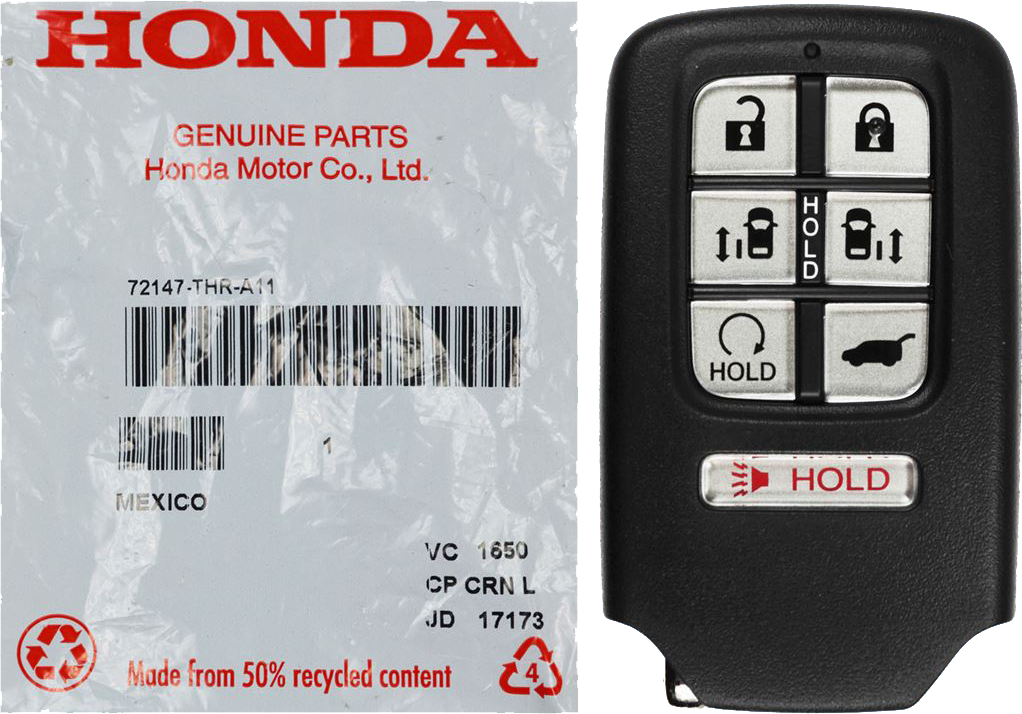 *NEW OEM* 2018 - 2020 Honda Odyssey 7 Button Smart Remote - Emergency Key  Included - KR5V2X