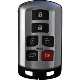 2011 - 2020 Toyota Sienna 6 Button Smart Key - HYQ14ADR