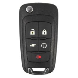 2011 - 2015 Chevy Volt Remote Flip Key - PEPS - OHT05918179 - 433mhz