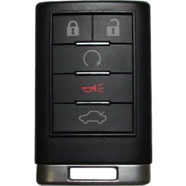 2008 - 2013 Cadillac CTS/DTS 5 Button Keyless Entry Remote Fob