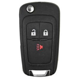 2013 - 2015 Chevrolet Spark 3 Button Remote Flip Key - A2GM3AFUS03