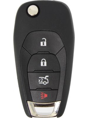 2 New Remote Flip Keys For Chevrolet and GM Vehicles 4-button LOGO 