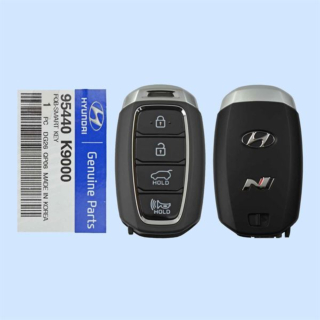 *NEW OEM* 2017 - 2020 Hyundai Veloster "N" 4 Button Smart Remote w/ Hatch - Emergency Key Incuded - SY5IGFGE04