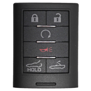 2014 - 2016 Chevrolet Corvette 6 Button Smart Remote - Emergency key included - G09C04EEC4P