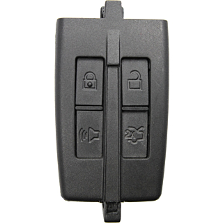 *SHELL & PAD ONLY* 2009 - 2012 Ford/Lincoln 4 Button Smart Remote Casing - M3N5WY8406