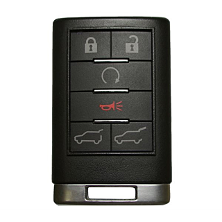 2007 - 2014 Cadillac Escalade 6 Button Keyless Entry Remote w/ Remote Start - OUC60000223