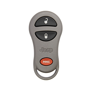 1999 - 2004 Jeep 3 Button Keyless Entry Remote Fob - 56036859/56036860 - GQ43VT9T