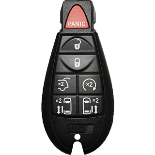 2011 - 2016 Chrysler Town & Country 7 Button Proximity Fobik Key - Emergency key included - IYZ-C01C