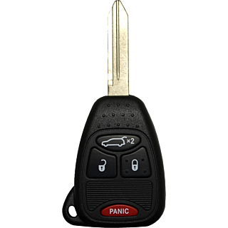 2005 - 2014 OEM Chrysler, Dodge, Jeep 4 Button Remote Head Key - OHT692427AA/OHT692713AA