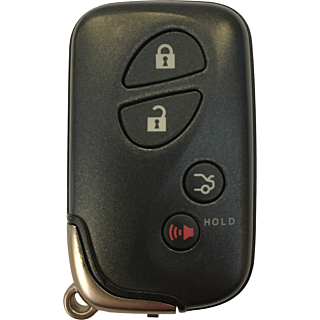 2005 - 2008 Lexus 4 Button Smart Key - Emergency key included - # Board - HYQ14AAB