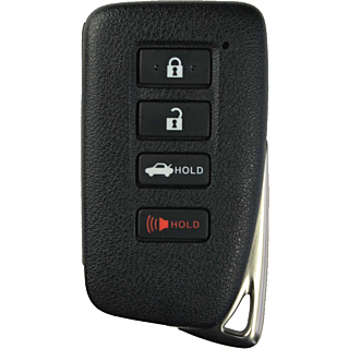 2014 - 2020 Lexus 4 Button Smart Remote w/ Trunk - Emergency key included - HYQ14FBA (A/G Board)
