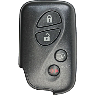 2008 - 2016 Lexus 4 Button Smart Key w/ Hatch - Emergency Key Included - E Board - HYQ14AAB 