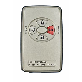 2005 - 2007 Toyota Avalon 4 Button Smart Remote - Emergency key included - HYQ14AAF