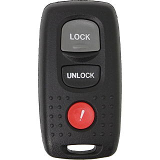 2000 - 2001 OEM Mazda MPV 3 Button Keyless Entry Remote Fob - E4EG8D-320A-A