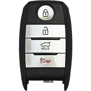 2013 - 2015 Kia Sorento 4 Button Smart Key w/ Hatch - Emergency Key Included - SY5XMFNA04