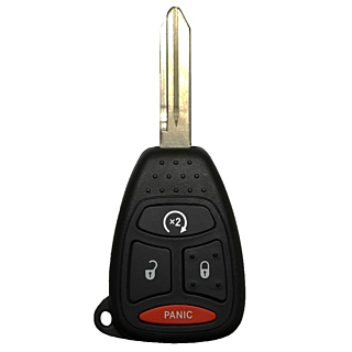 2007 - 2011 NEW Dodge 4 Button Remote Head Key w/ Remote Start - KOBDT04A