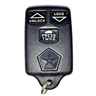 1993 - 1997 Dodge Intrepid OEM 3 Button Keyless Entry Remote - GQ43VT7T