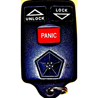 1994-1999 Chrysler/Dodge/Jeep/Plymouth OEM 3 Button Keyless Entry Remote-GQ43VT7