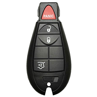 2008 - 2010 Jeep 4 Button Fobik Remote w/ Hatch - Emergency key included - M3N5WY783X