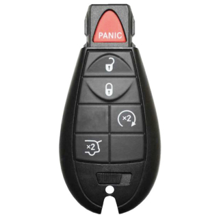 2008 - 2010 Jeep 5 Button Fobik Remote w/ Remote Start - Emergency key included - M3N5WY783X