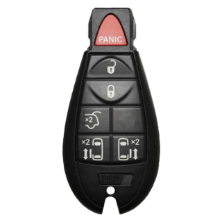 2008 - 2019 Dodge 6 Button Non-Prox Fobik Key - Emergency key included - IYZ-C01C